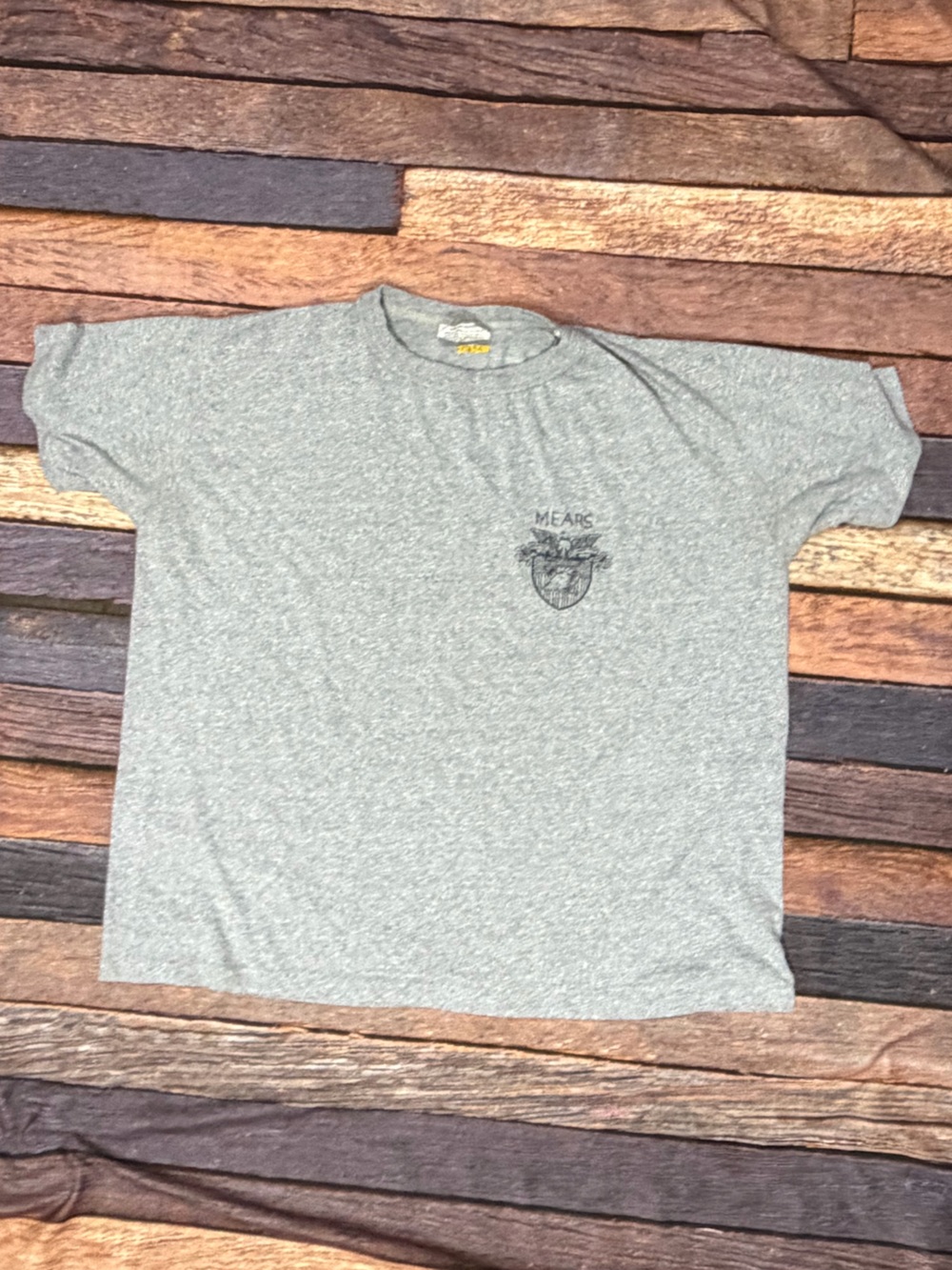 Vintage West Point New York Military Academy 1980s Gray Crewneck Tshirt